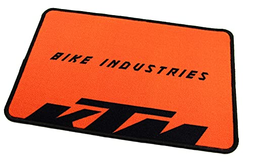 KTM Bike Industries Fußmatte, Maße 49cm x 69cm, Schmutzfangmatte, Abtreter, Fußabtreter...