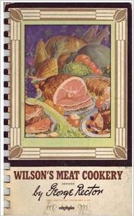 Unknown Binding Wilsons? meat cookery Book