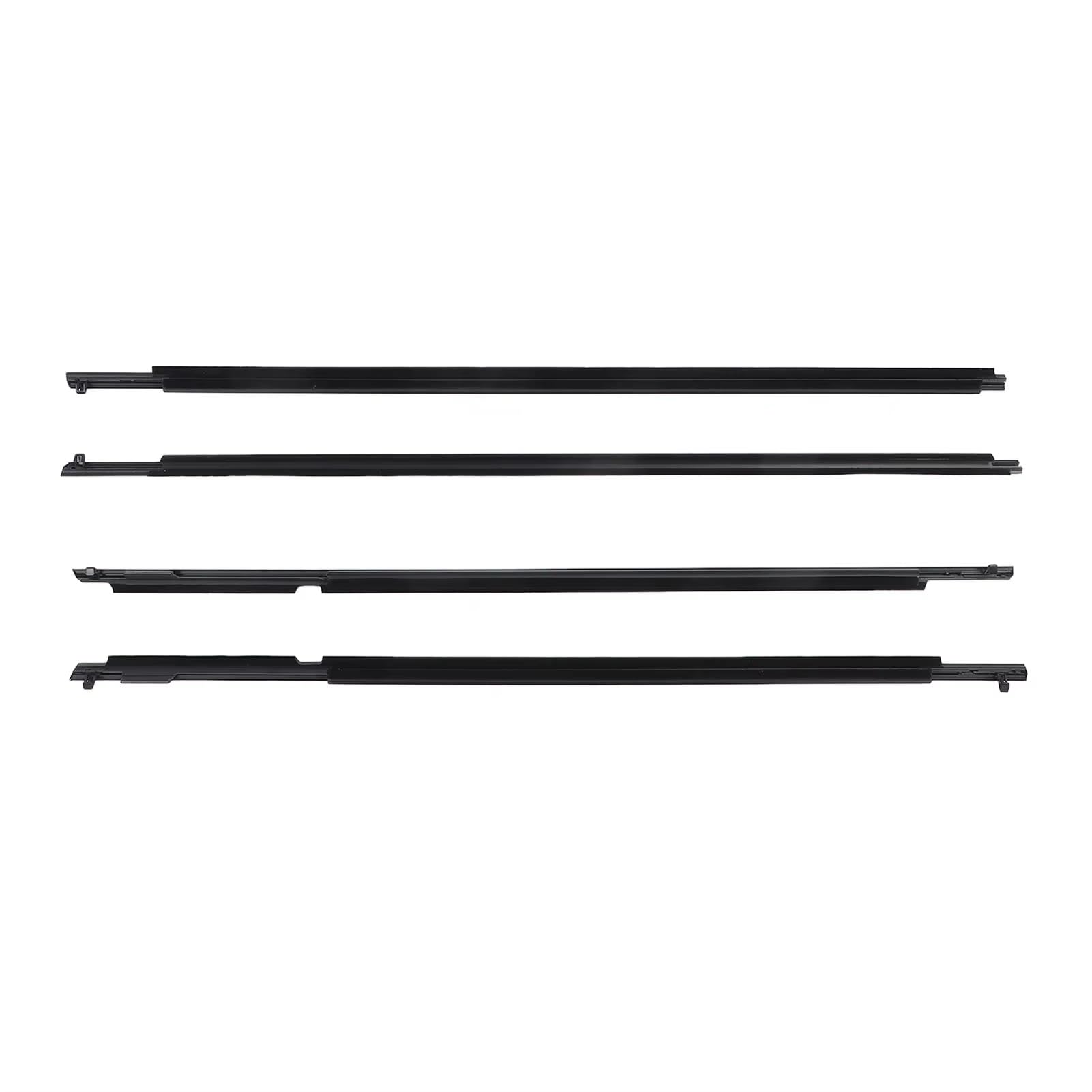 Hmnmxq One Color Rubber Sealing Strip For Toyota For Land For Cruiser For Prado 150 Series 2010 To 2020 Car Door Belt Moulding Set 75711‑60072 Window Weatherstrip Sealing Car Door Seal Strip
