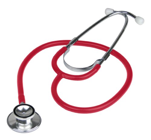Ever Ready First Aid Dual Head Stethoscope, Red