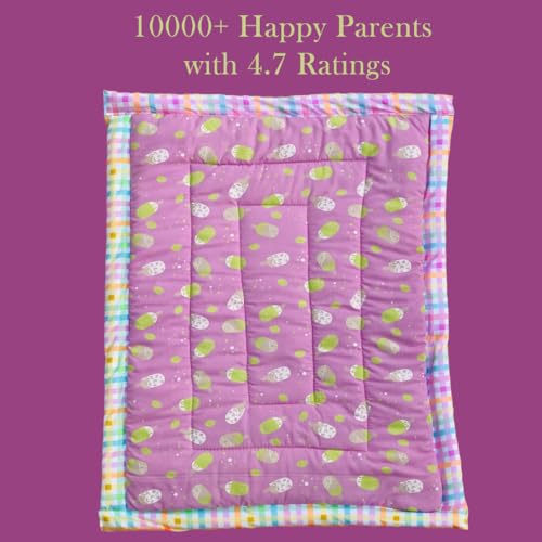 Image of Bedding Mattress for Cotton, Baby Sleeping Bed Set Godari Baby Cradle |Sleeping Mat |Multi Purpose Cushioned Bed |Baby Bed for 0 to 2 Years.
