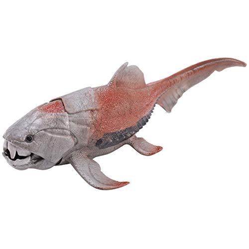 Janasiba 20 cm dinosaurio modelo de juguete Dunkleosteus dinosaurio peces decoración acción figura modelo juguete para niños colección Brinquedos