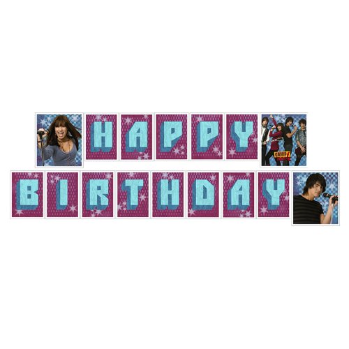 Camp Rock Birthday Banner