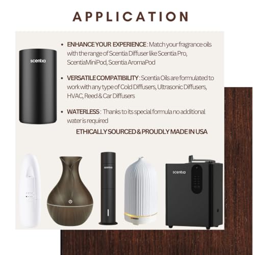 Scentia Hotel Diffuser Oils | Aromatherapy Fragrance Oils Inspired by 5 Star Hotels | Luxury Hotel Scents Set 1, Pack of 3 x 20ml Bottles (My Way, W Magic, ScentiaCabana) - Thumbnail 4