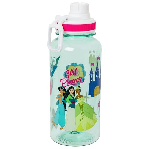 Gourde plastique Disney Princess Silver Buffalo 946ml grand format réutilisable - 4