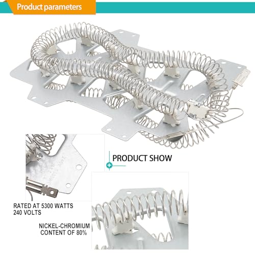 Kit filament chauffant sèche-linge Samsung DV393ETPARA/AAA DV350AEW/XAA - 4