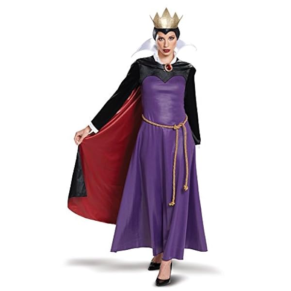 Disguise Deluxe Women's Evil Queen Fancy Dress Costume Large
