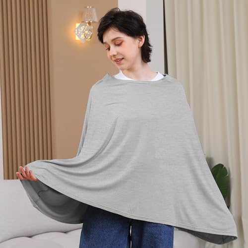 image for Seejoy Nursing Cover for Breastfeeding, 360°Full Coverage Nursing Pon