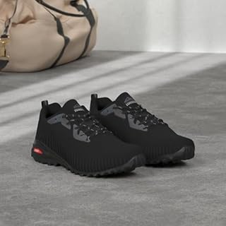 Kricely Men's Trail Running Shoes Fashion Hiking Sneakers for Men Black Tennis Cross Training Shoe Mens Casual Outdoor Walking Footwear Size 14 X-Wide