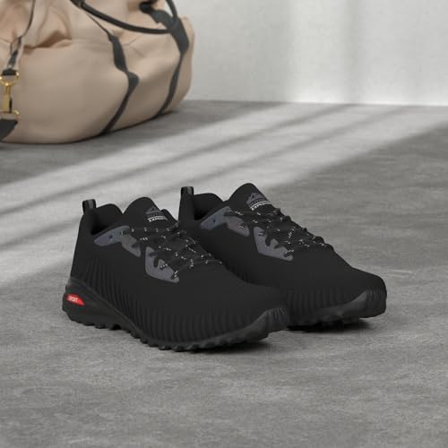 Image of Kricely Men's Trail Running Shoes Fashion Walking Hiking Sneakers for Men Tennis Cross Training Shoe Outdoor Snearker Mens Casual Workout Footwear