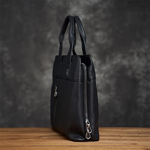 Genuine Leather Briefcase Men Bag Business Handbag Male 14inch Laptop Shoulder Bags Tote Men Briefcase3