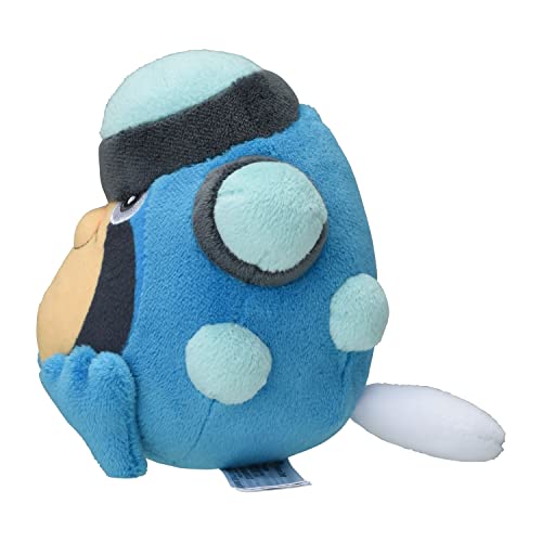 Peluche Palpitoad assise Cuties décorez votre bureau avec ce Pokemon