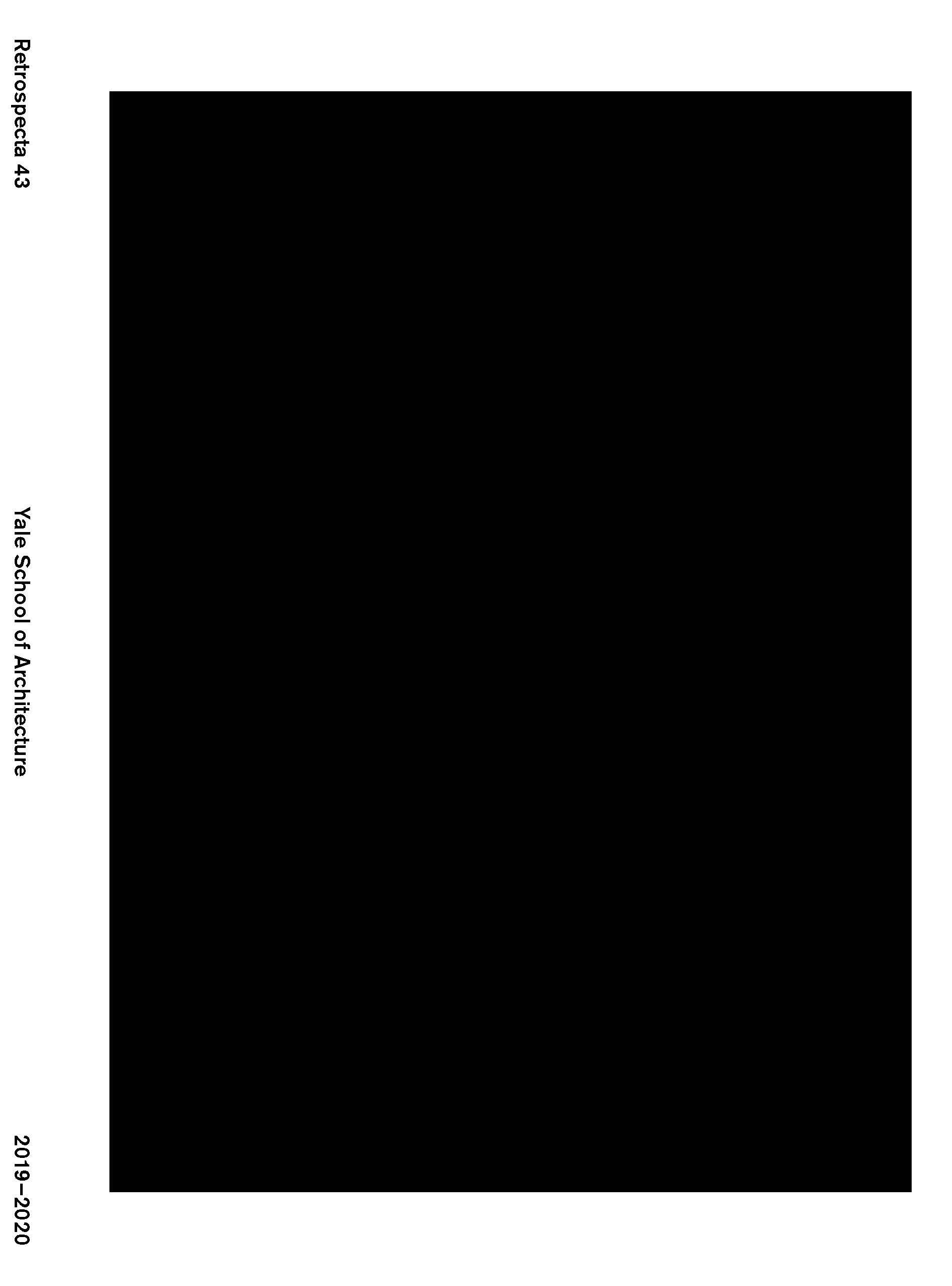 Yale School of Architecture 2019-2020 : Livre d'architecture annuel broché