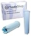 Trade-Shop 2 x filtr do wody do Jura Impressa A5, A5 One Touch, A9 C50 C55 C60 C65 C70 C75, C5 New Gen, C9 New Gen. automatyczny ekspres do kawy/wkład filtrujący