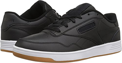 Reebok Women's Club MEMT Shoe, Black/White/Gum, 7.5 M US