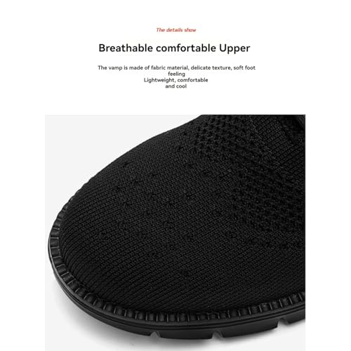 Mens Shoes Casual Sneakers,Mesh Dress Shoes for Men,Mens Wearbreeze Shoes,Breeze Shoes for Men,Loafers Slip On Shoes,Comfortable Lightweight Fashion Walking Business Lace-Up Oxford Shoes for Men2