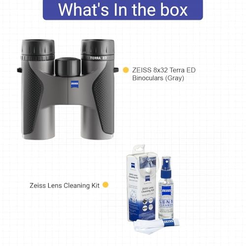 Binoculares Zeiss Terra ED 8x32 con kit de limpieza miniatura 5