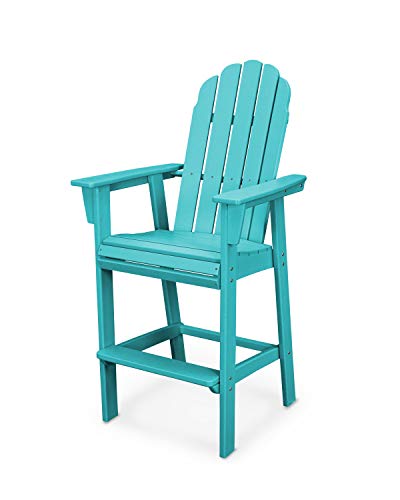 Polywood Vineyard Curveback Bar Chair