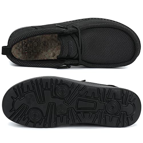 Image of ITAZERO Men Extra Wide Shoes - 4E to 5E Wide Toe Box Shoes for Men XX Wide Width Swollen Feet - Men's Loafers & Slip-ons with Arch Support Insole for Plantar Fasciitis