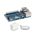 WayPonDEV Banana Pi M5 komputer jednopłytowy z Amlogic S905X3 Quad-Core Cortex-A55 2,0 GHz procesor 4 GB RAM + 16 GB LPDDR4 obsługuje Linux Android OS (z Iron Case & Power)