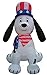 Gemmy Airblown Inflatable Patriotic Dalmatian Puppy Dog Wearing an American Flag Neckerchief and Hat, 8-foot Tall