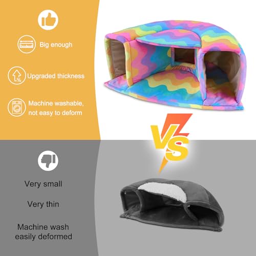 image for Unicorn Catcher Guinea Pig Hideout - Large Cozy Bed, Warm House, Washa