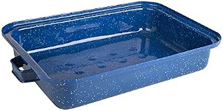 Stansport Enamel Roasting Pan, 5 Quart