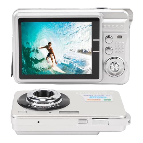 Cámara digital ZJchao 48MP HD 1080P con zoom 8X y pantalla LCD 2.7" miniatura 3