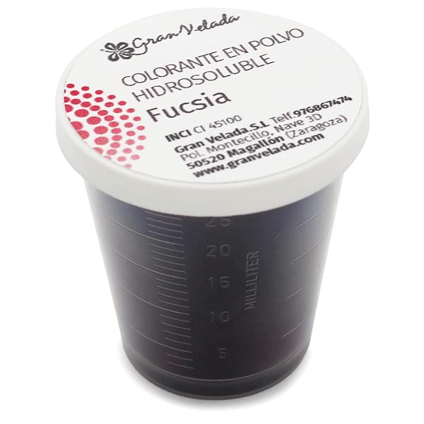 Colorante Fucsia Hidrosoluble en Polvo | Pigmento Intenso para Jabones, Geles, Cremas y Más | Ideal para Cosmética Artesanal | Versátil y Fácil de Usar | 150 cc