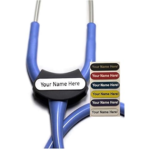 Stethoscope Name Tag Personalized-Littmann Compatible- Free Engraving! Cover