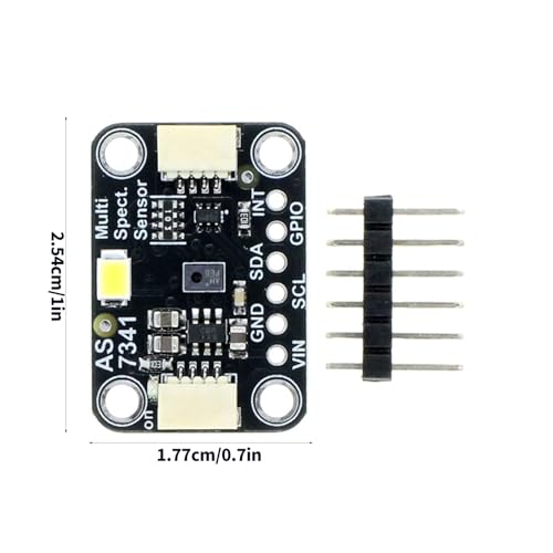 Sensor AS7341 espectral de 11 canales con alta precision de luz 3