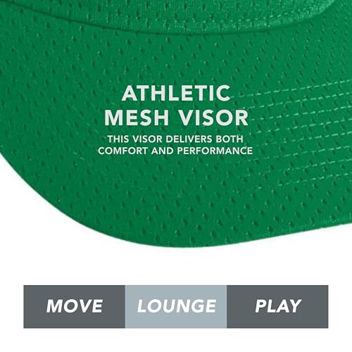 Image of Augusta Sportswear Women's Athletic Mesh Visor - Stylish Sun Hat for Golf, Running, and Outdoor Activities