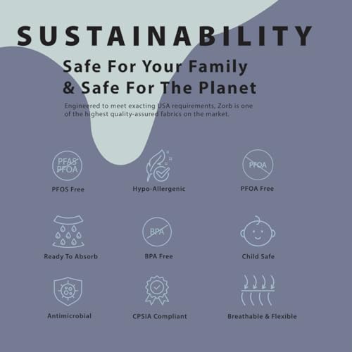 Zorb Original Reusable Super Absorbent Eco Friendly Hypo-Allergenic Fabric USA Made (Sold in an Individual Yard 30” Wide by 36” Long) by Zorb - Used condition - Image 7