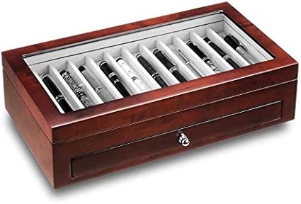 vetrina per penne da collezione