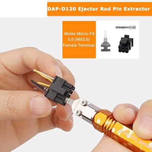 Extracteur de broche Molex pour retirer une borne bloquée D173 D120 D145 - 3
