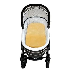 Baby-Lammfell Schafslammfell Kinderwagen u. Buggy/Heitmann Felle