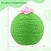 yeeplant Interactive Toy Cat with Scratch Ball, Puppies Ball Scratching Cats, Toy Play Naturalthey Sisal Indoor Active Entity to Towards Training Stuff, Animal and Also for Pet