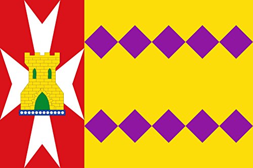 magFlags Bandera Large Fuendejalón-Zaragoza | bandera horizontal | 1.35m² | 90x150cm