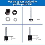 Inbrackets Universal Tv Bracket Screws Bolt Washer Spacer Spares Pack Kit for TV Bracket Wall Mounts compatiable with Vesa Tv wall mounts M4 M5 M6 M8 TOTAL 68PCS (68 Pcs) - Image 9