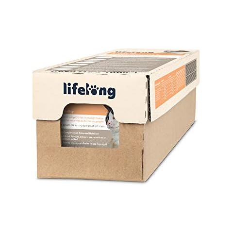 Amazon Brand - Lifelong Cat Food - Paté with Poultry, 16 x 100g Cover