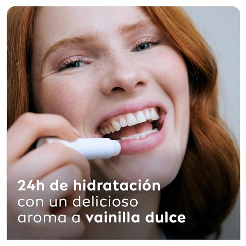 Liposan Vainilla (1 x 5,5 ml), bálsamo labial de cuidado intensivo, cacao de labios de textura ligera, bálsamo hidratante para unos labios suaves y tersos - imagen 2