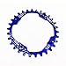 WEIYKUN Vélo Chainwheel Crank 30T 104BCD 30t Cyclisme Ronde Étroite Large 7075-t6 VTT Vélo Cercle Plateau Manivelles Plate Sprocket (Color : Blue)