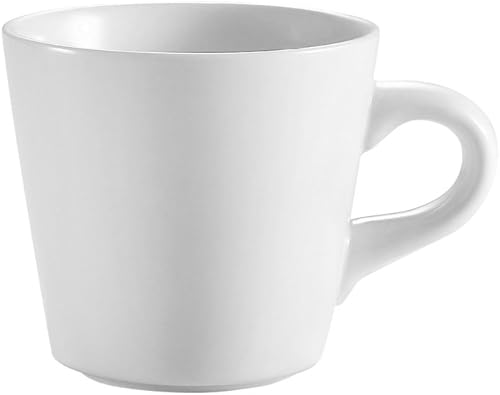 Miniatura 5 de CAC China CTC-45-P Taza de té de porcelana estilo chino de 4.5 onzas, 2-78 x 2-38 pulgadas, súper blanco, caja de 36