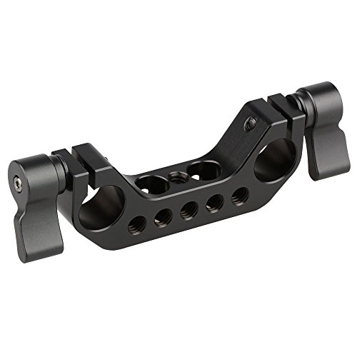 Image of CAMVATE 15mm Rod Clamp with 1 /4 inch-20 Thread for DLSR Camera Rig /Black-2 PCS