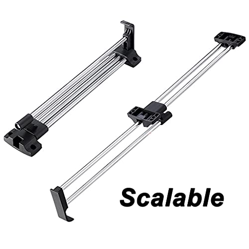 Penderie escamotable plafond télescopique et solide pour cintre - 4