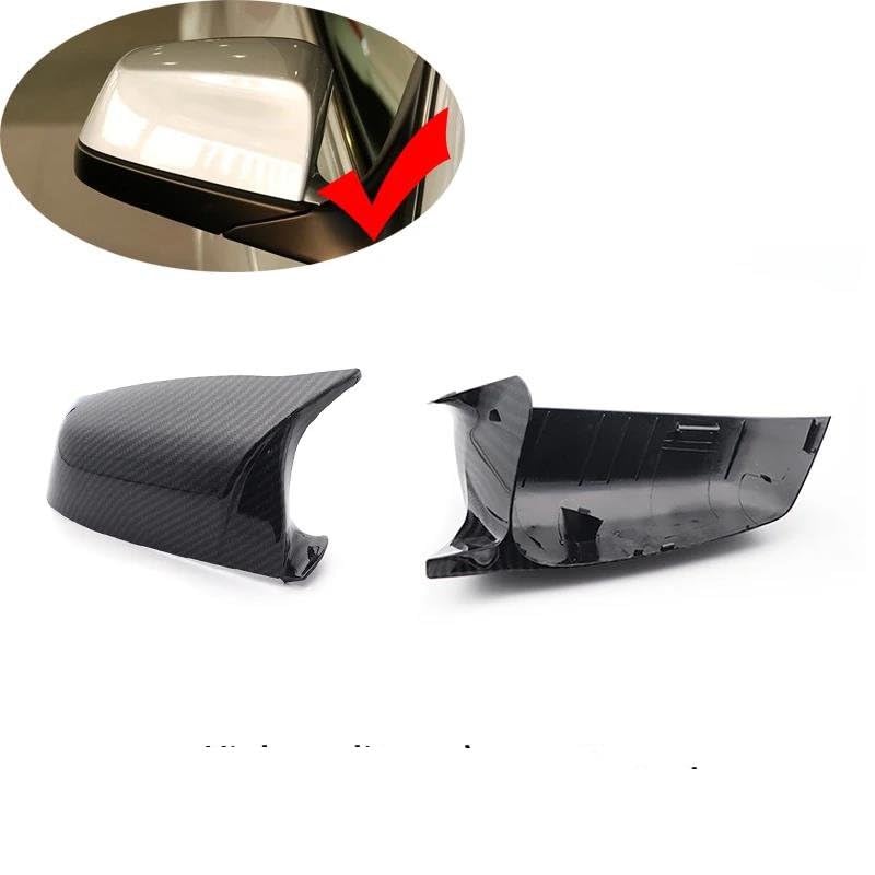 Coques rétroviseurs extérieurs E60 F10 E63 F01 accessoires auto look carbone - 3