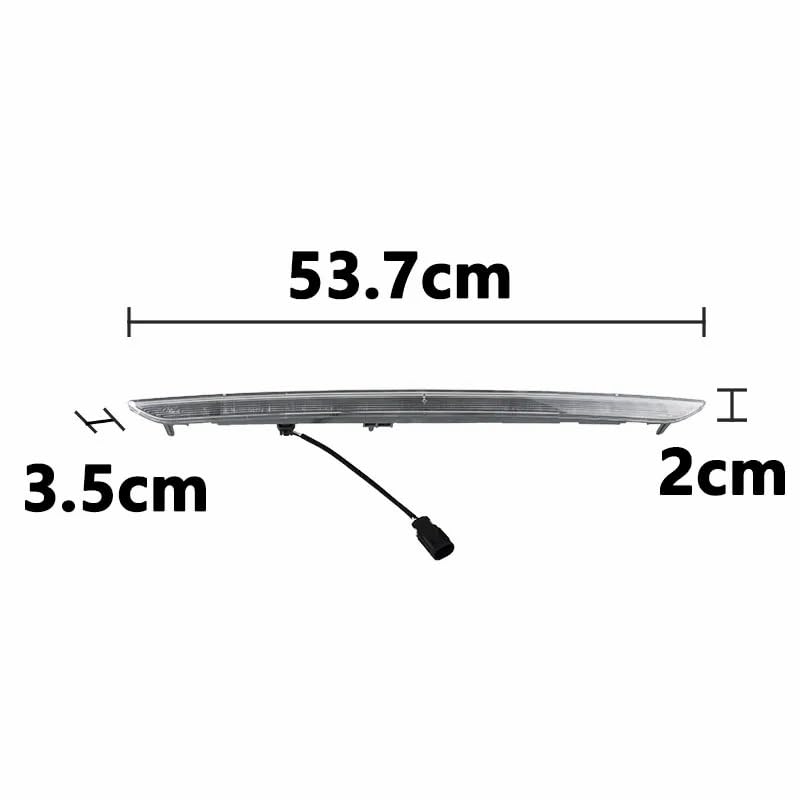 Cache de feu stop arrière à LED surélevé Ford Edge 2015-2020 clignotant