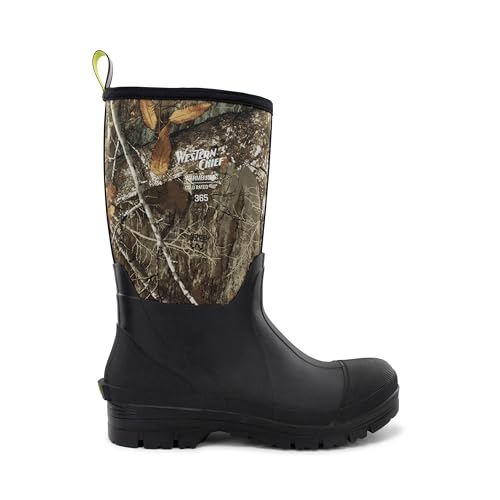 Image of Western Chief Unisex 365 Neoprene Cold Weather Boots for Men and Women | Waterproof rubber with insulated lining, anti-slip outsole, comfort insole, ankle, mid and tall snow boot for outdoor wear