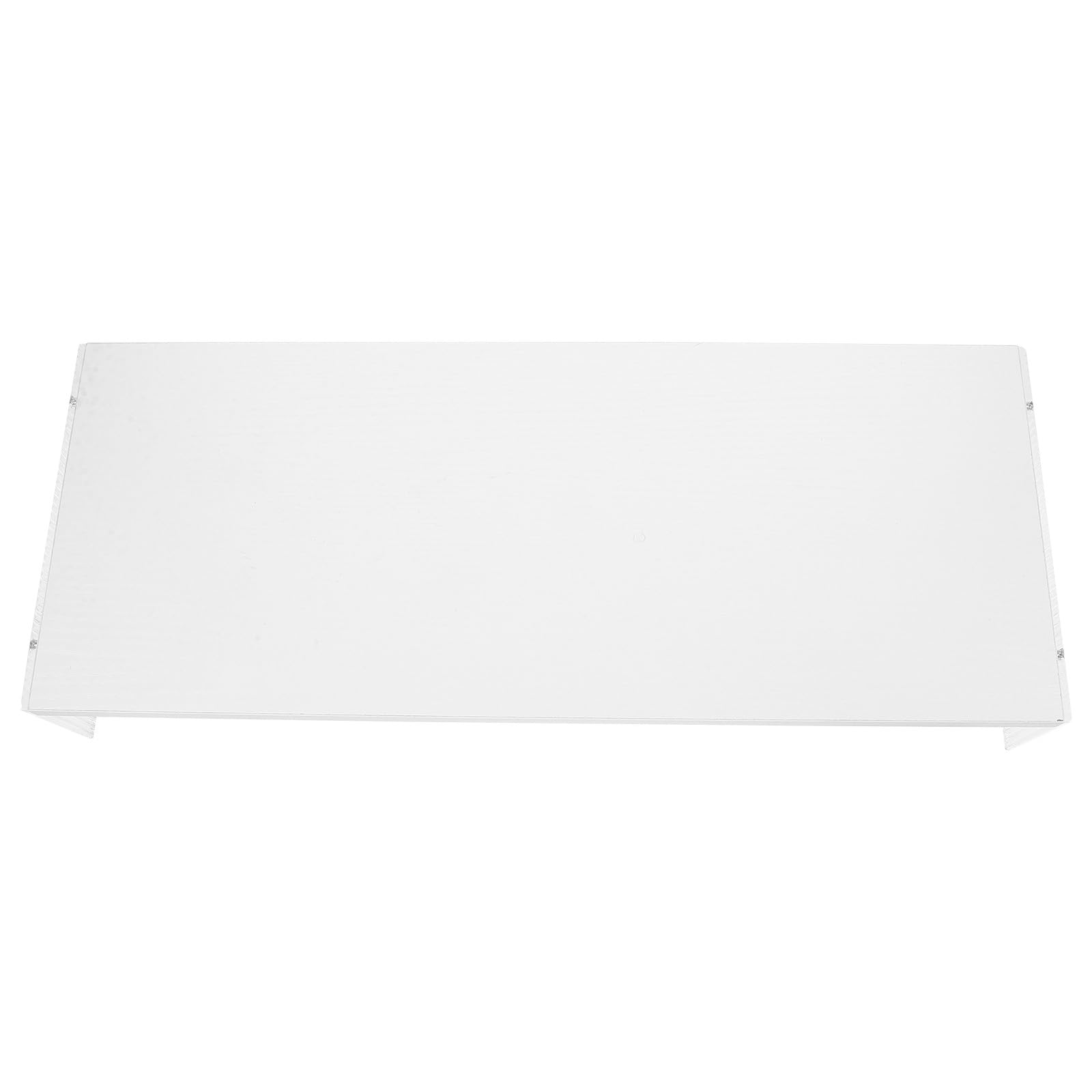 Support écran ordinateur bois acrylique blanc Kichvoe pour bureau