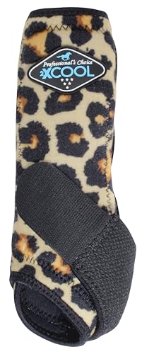 Image of Professionals Choice 2XCool Limited Edition 2 Pack Splint Boots Cheetah S